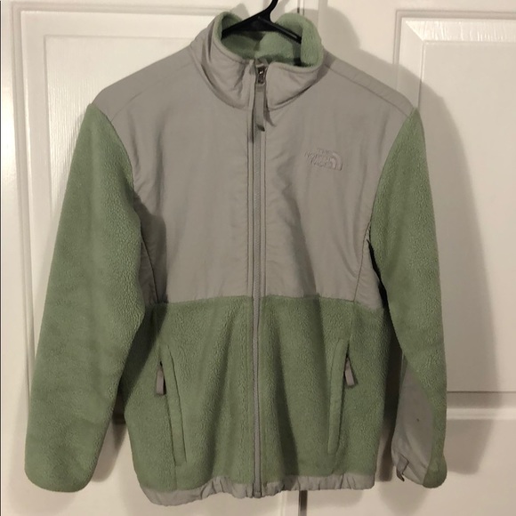 The North Face Other - North Face Green and Grey Fleece Jacket